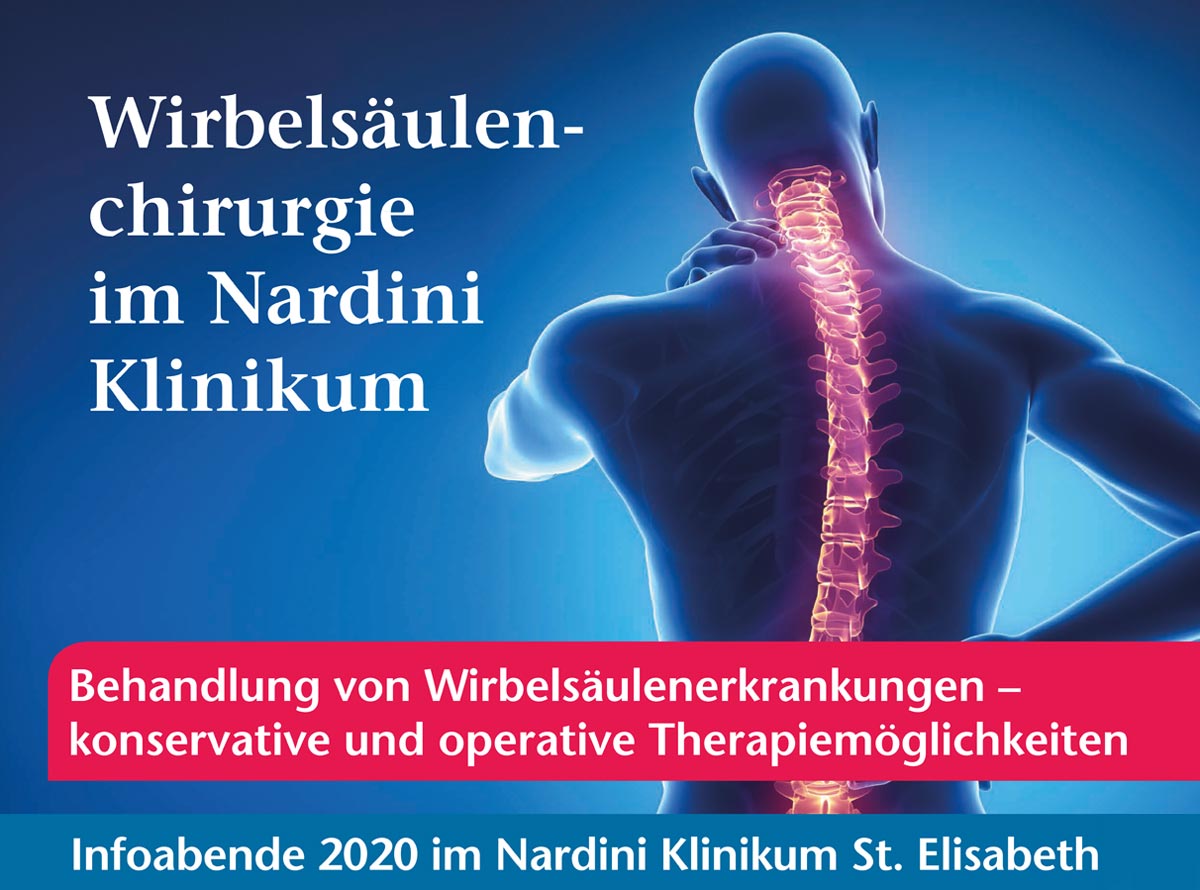 Infoabende Behandlung von Wirbelsäulenerkrankungenin Zweibrucken